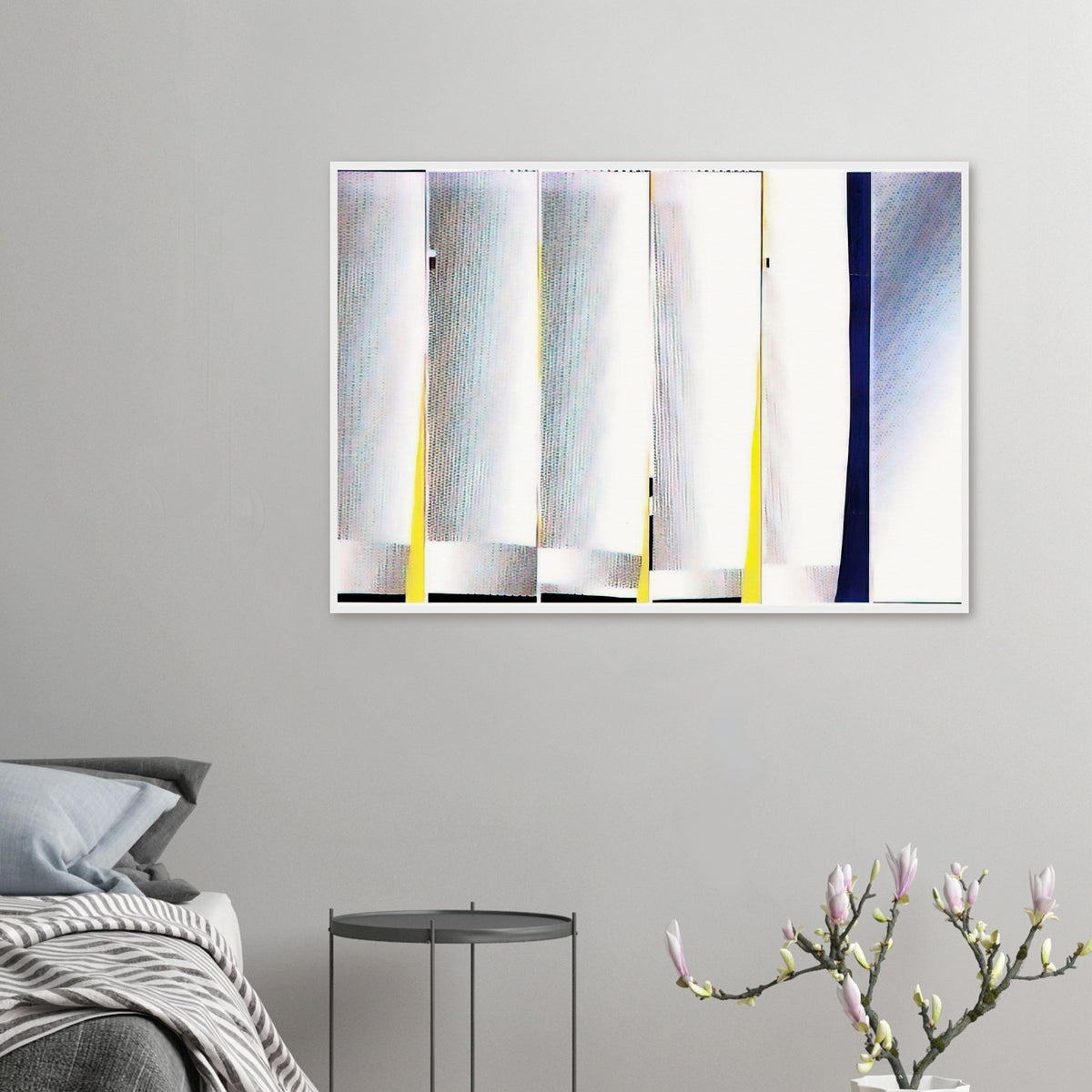 MIRROR SIX PANELS 3 1971 Framed Poster | Roy Lichtenstein Framed Prints Wall Art | Roy Lichtenstein Shop