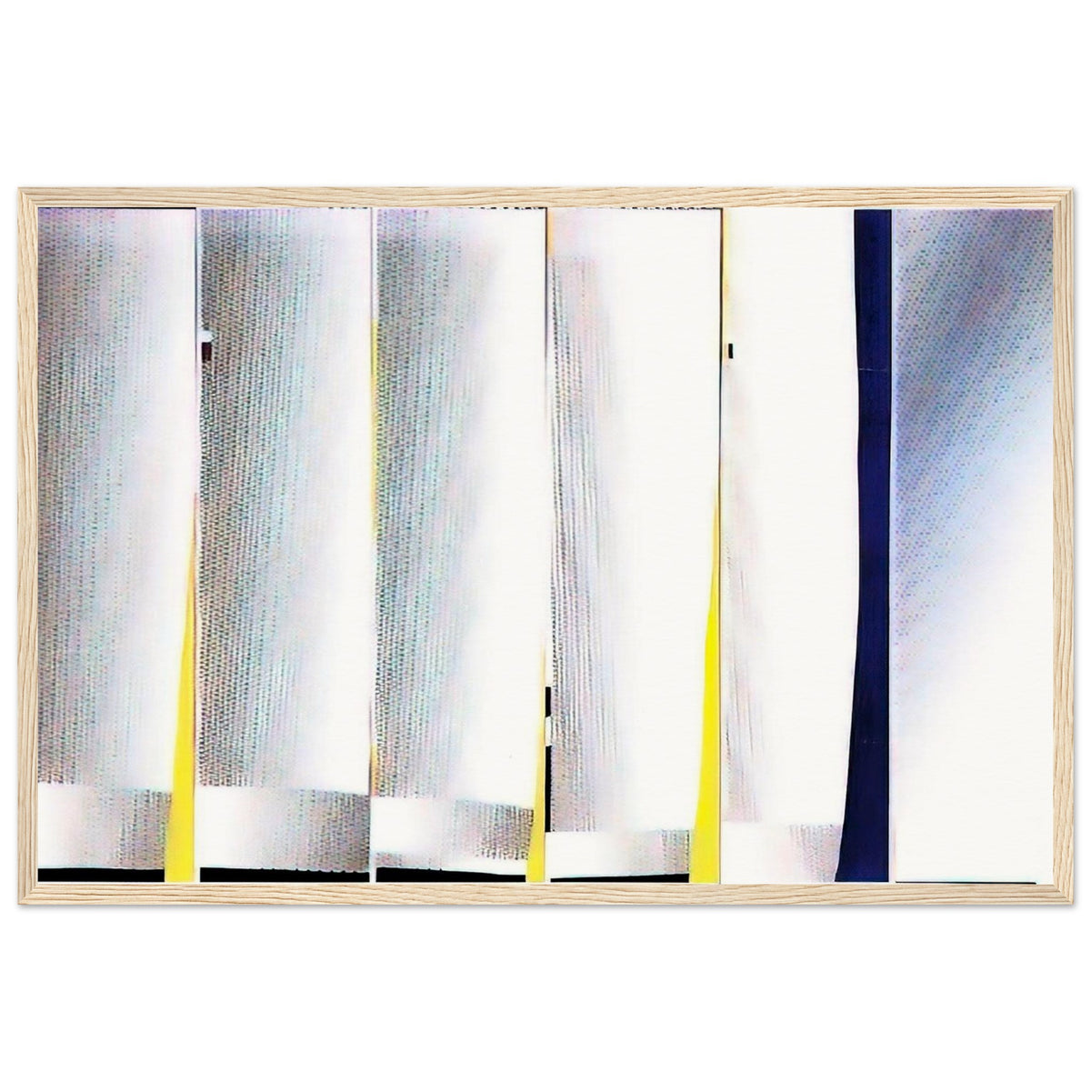 MIRROR SIX PANELS 3 1971 Framed Poster | Roy Lichtenstein Framed Prints Wall Art | Roy Lichtenstein Shop
