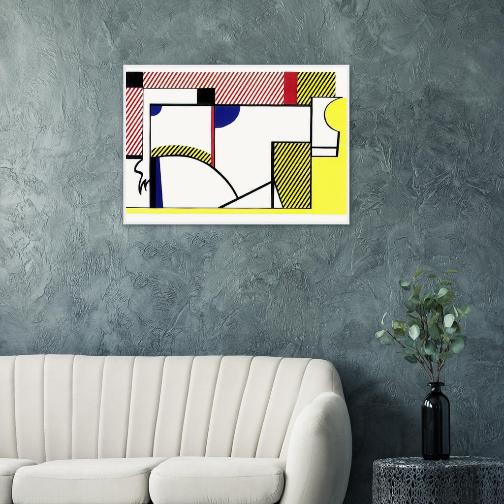 BULL VI 1973 Framed Poster | Roy Lichtenstein Framed Prints Wall Art | Roy Lichtenstein Shop