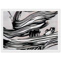 BRUSHSTROKES 1968 Framed Poster | Roy Lichtenstein Framed Prints Wall Art | Roy Lichtenstein Shop