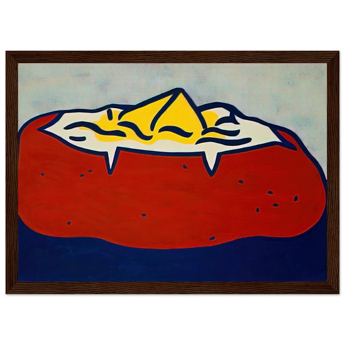 BAKED POTATO 1962 Framed Poster | Roy Lichtenstein Framed Prints Wall Art | Roy Lichtenstein Shop
