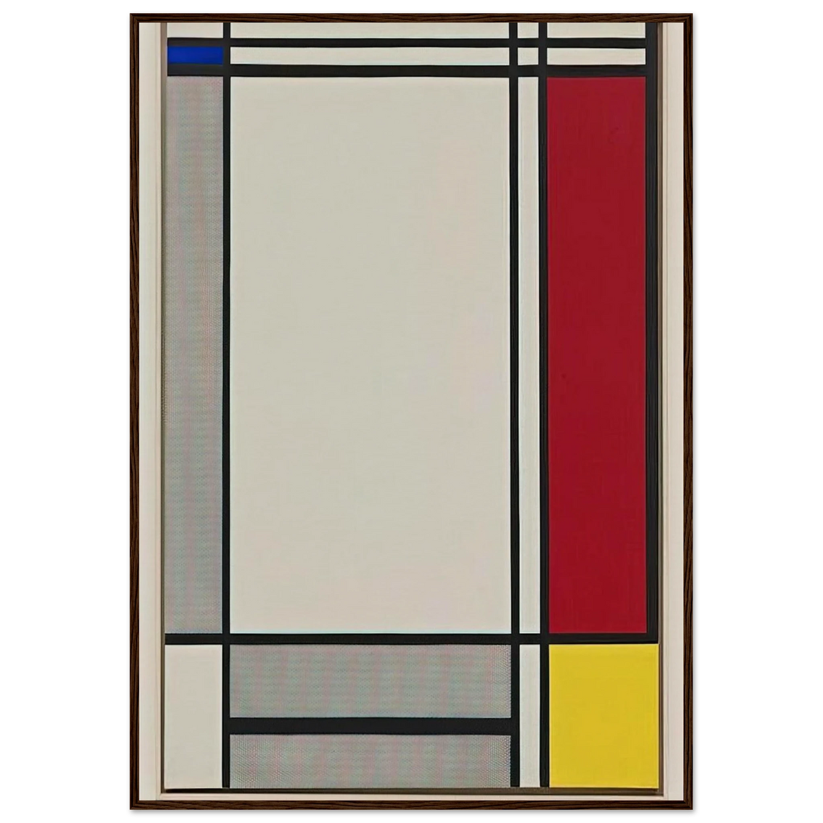 NON OBJECTIVE I 1964 Framed Poster | Roy Lichtenstein Framed Prints Wall Art | Roy Lichtenstein Shop