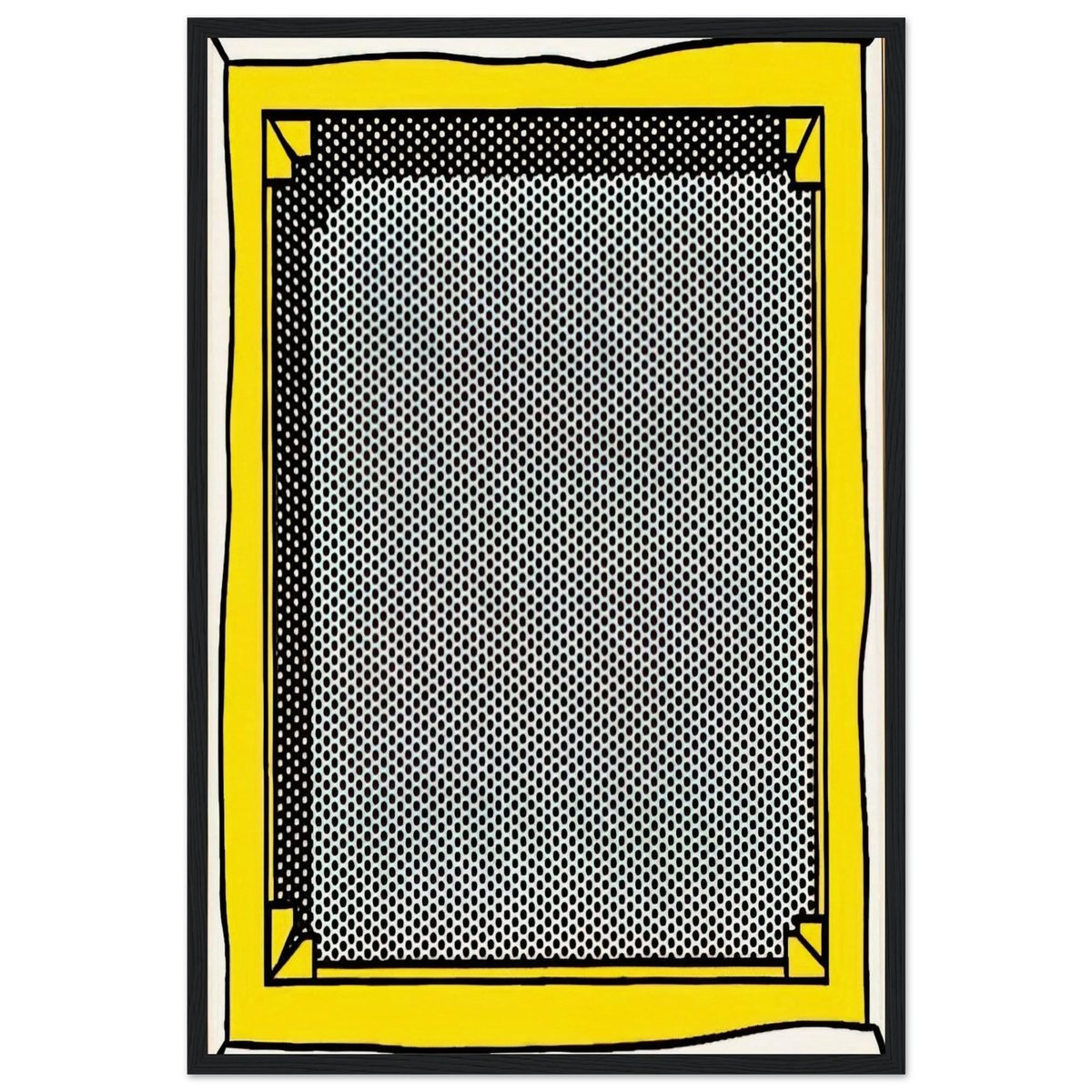 STRETCHER FRAME Framed Poster | Roy Lichtenstein Framed Prints Wall Art | Roy Lichtenstein Shop