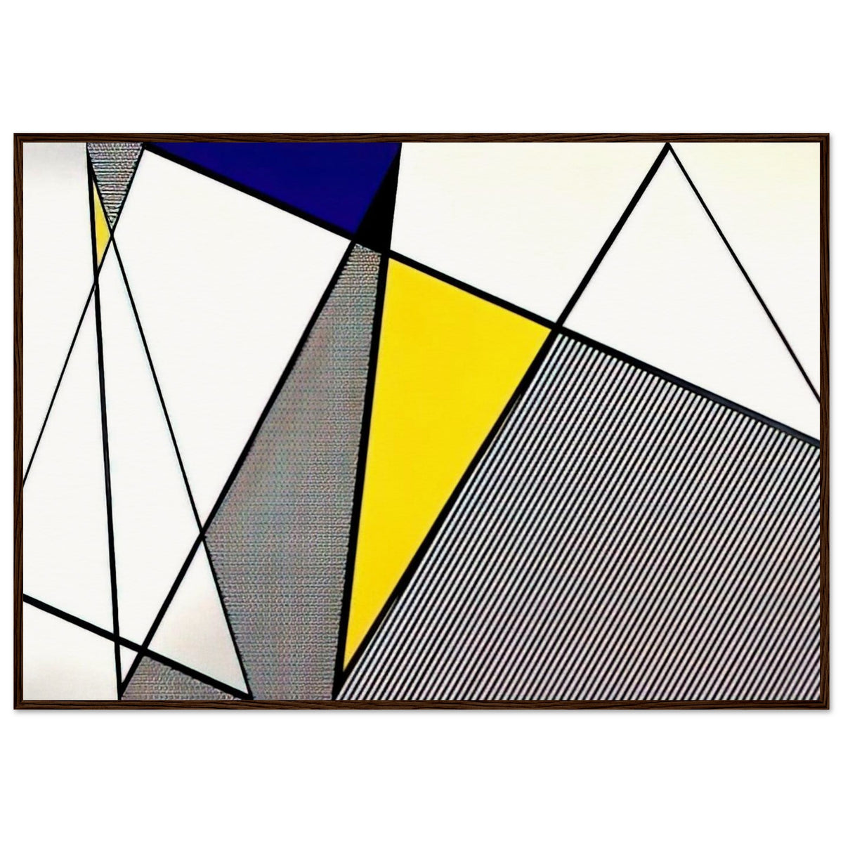 PERFECT PAINTING 1 1985 Framed Poster | Roy Lichtenstein Framed Prints Wall Art | Roy Lichtenstein Shop
