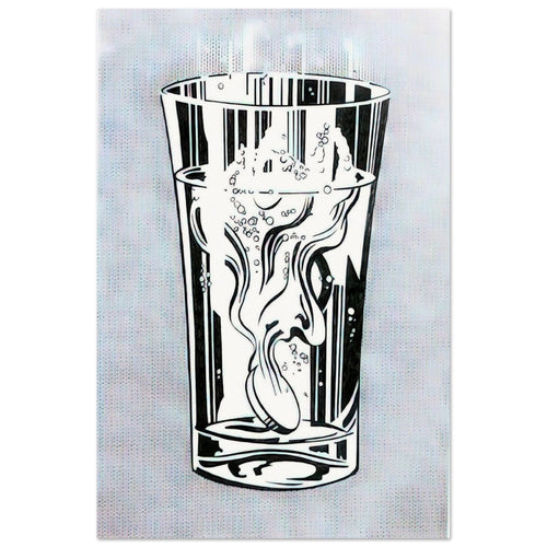 ALKA SELTZER 1966 Poster | Roy Lichtenstein Poster | Roy Lichtenstein Shop