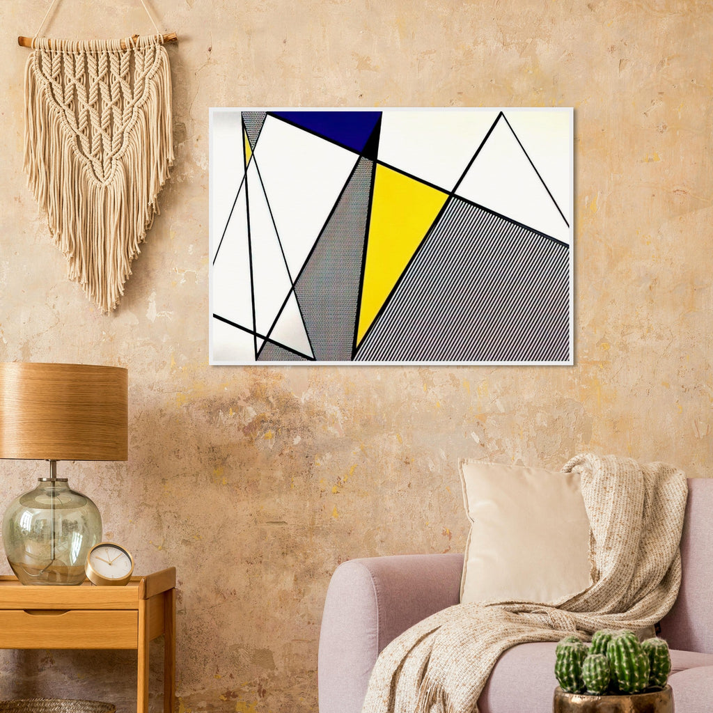 PERFECT PAINTING 1 1985 Framed Poster | Roy Lichtenstein Framed Prints Wall Art | Roy Lichtenstein Shop