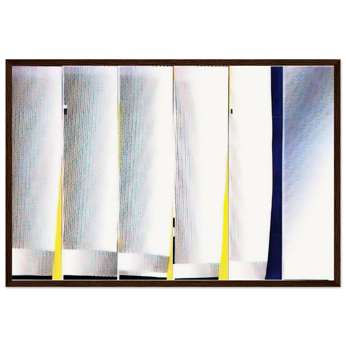 MIRROR SIX PANELS 3 1971 Framed Poster | Roy Lichtenstein Framed Prints Wall Art | Roy Lichtenstein Shop