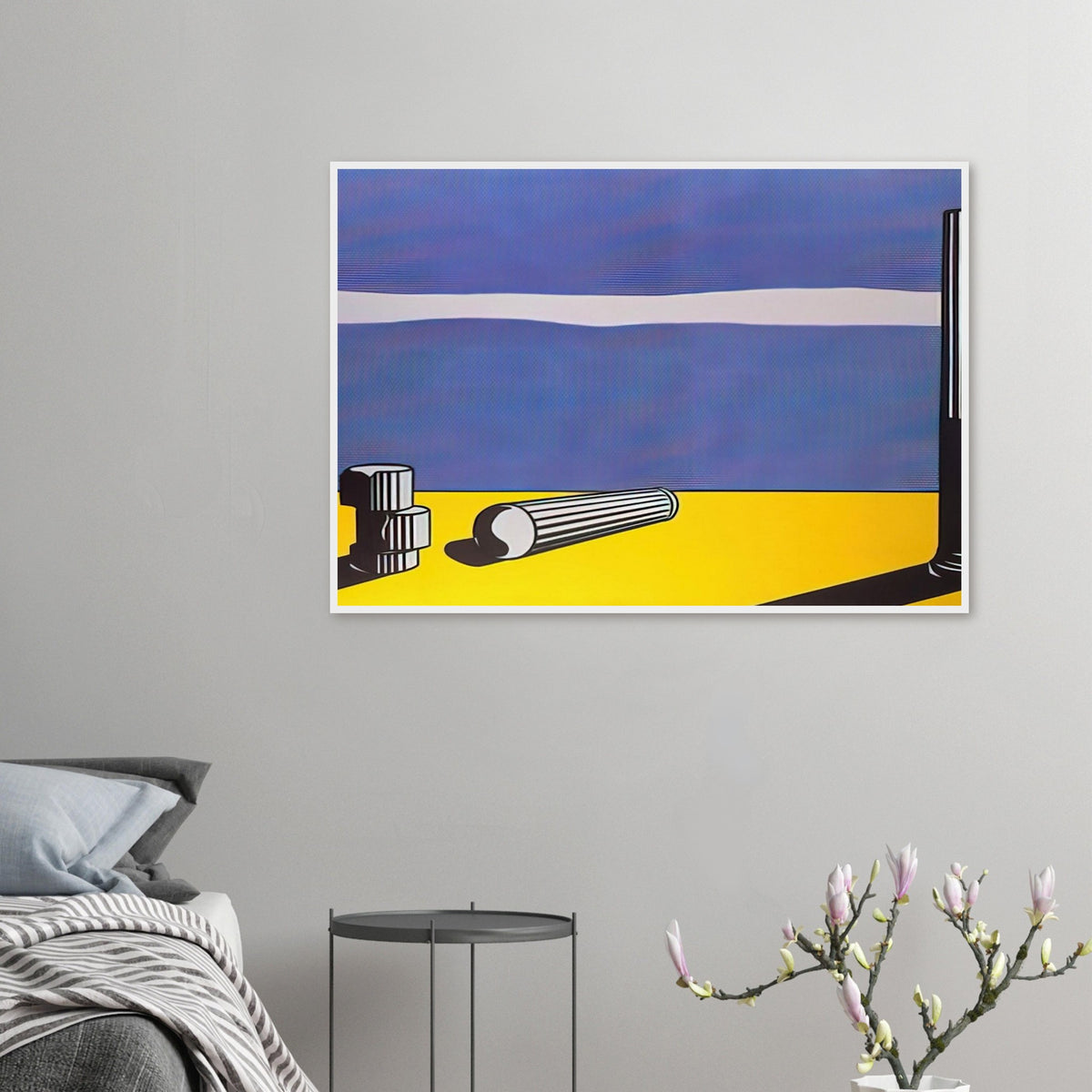 RUINS 1965 Framed Poster | Roy Lichtenstein Framed Prints Wall Art | Roy Lichtenstein Shop