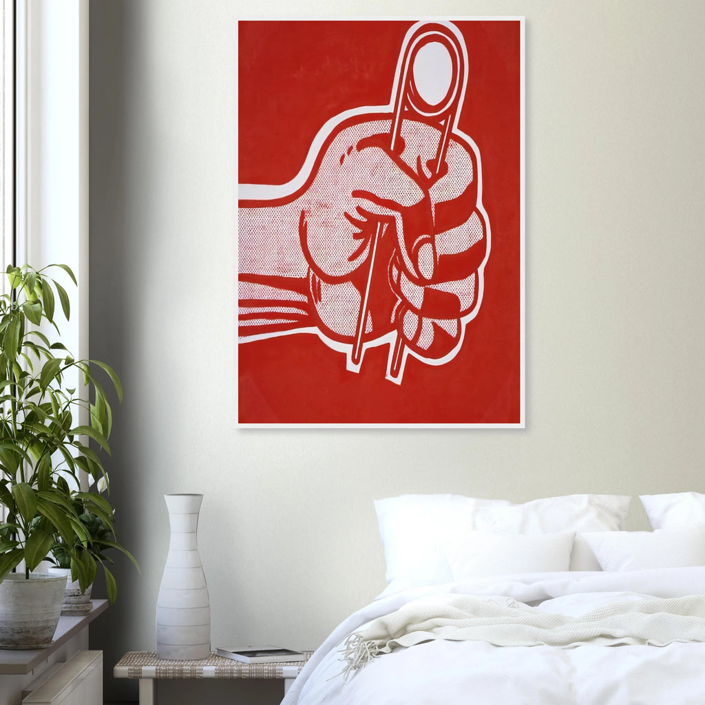 THE GRIP 1962 Framed Poster | Roy Lichtenstein Framed Prints Wall Art | Roy Lichtenstein Shop