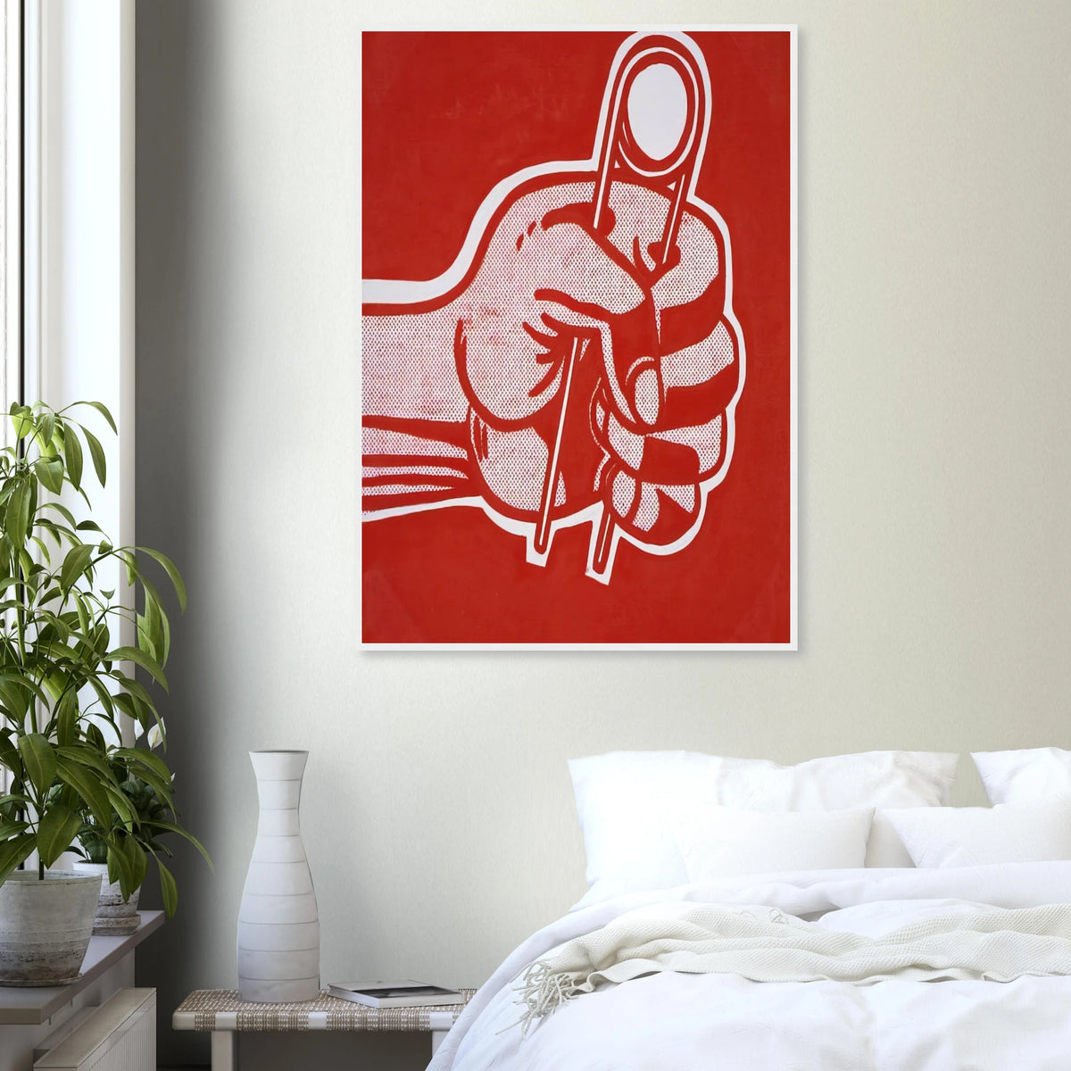 THE GRIP 1962 Framed Poster | Roy Lichtenstein Framed Prints Wall Art | Roy Lichtenstein Shop