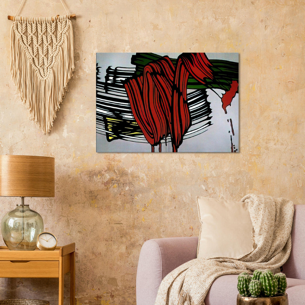 BIG PAINTING NO 6 1965 1 Canvas | Roy Lichtenstein Canvas | Roy Lichtenstein Shop