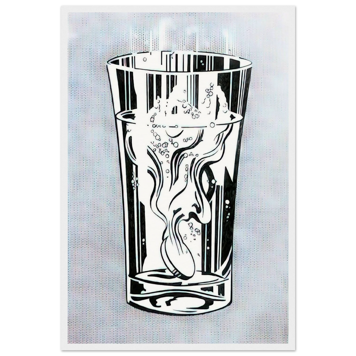 ALKA SELTZER 1966 Framed Poster | Roy Lichtenstein Framed Prints Wall Art | Roy Lichtenstein Shop