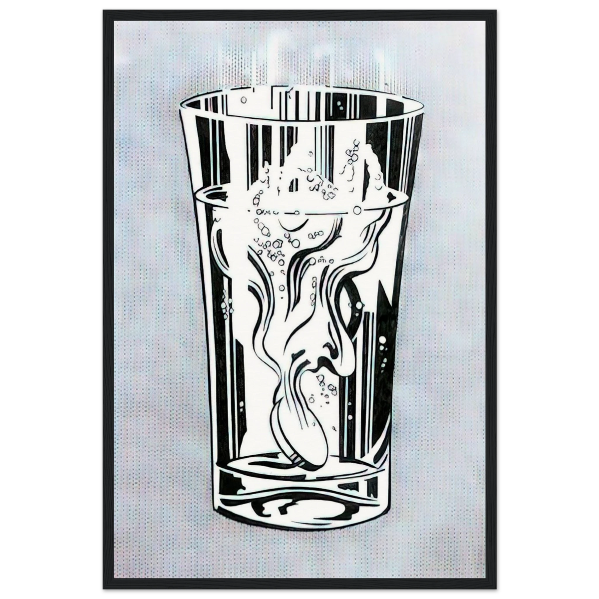 ALKA SELTZER 1966 Framed Poster | Roy Lichtenstein Framed Prints Wall Art | Roy Lichtenstein Shop