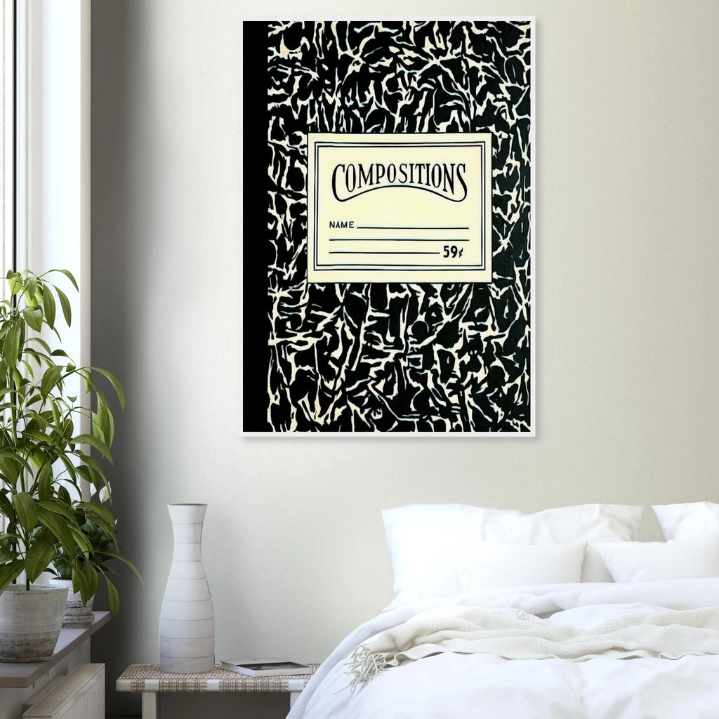 COMPOSITIONS II 1964 Framed Poster | Roy Lichtenstein Framed Prints Wall Art | Roy Lichtenstein Shop