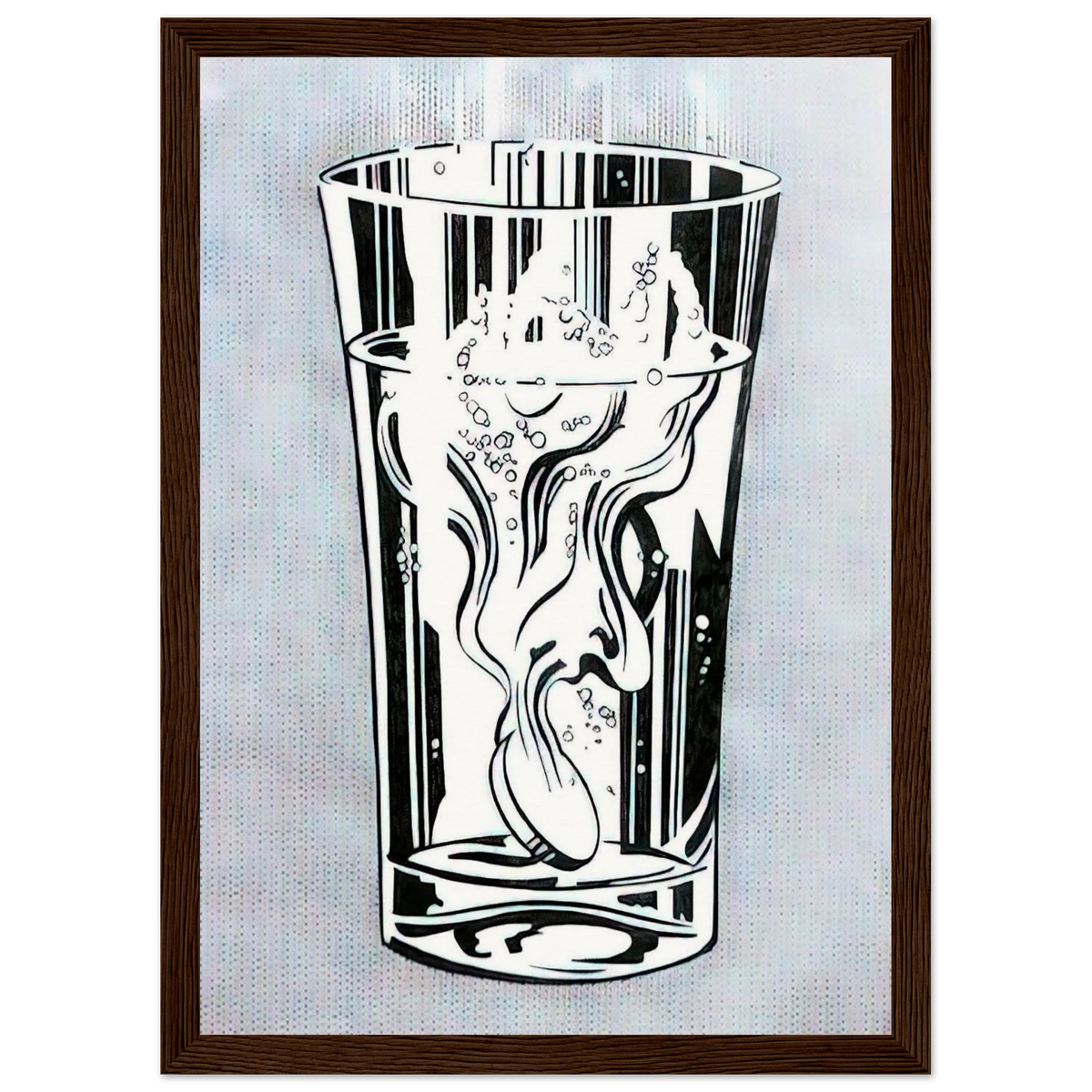 ALKA SELTZER 1966 Framed Poster | Roy Lichtenstein Framed Prints Wall Art | Roy Lichtenstein Shop