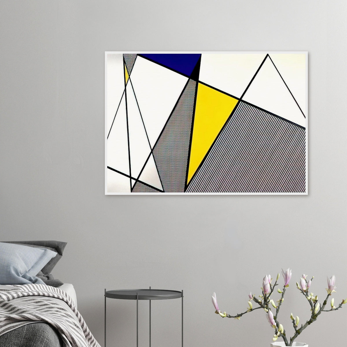 PERFECT PAINTING 1 1985 Framed Poster | Roy Lichtenstein Framed Prints Wall Art | Roy Lichtenstein Shop