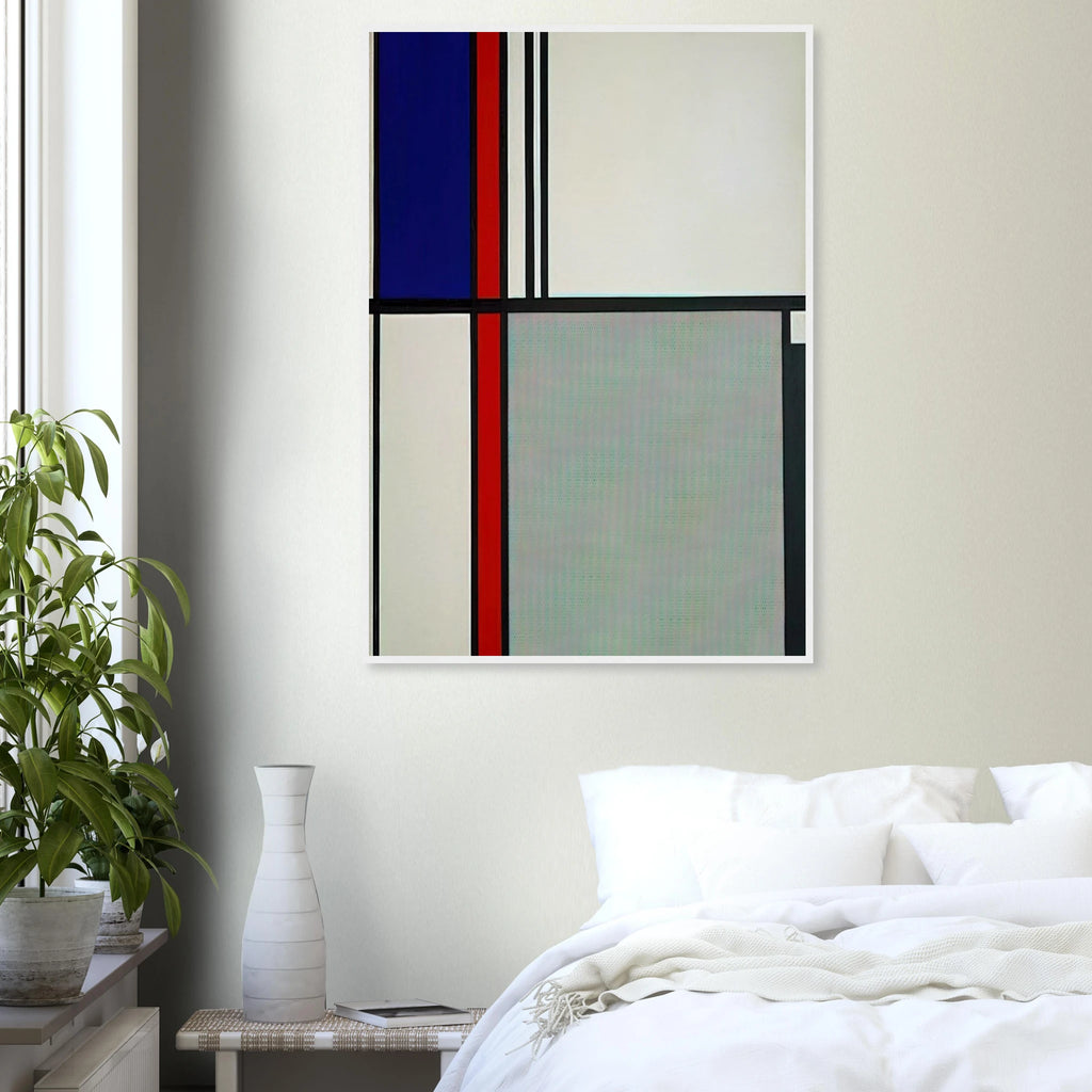 NONOBJECTIVE II 1964 Framed Poster | Roy Lichtenstein Framed Prints Wall Art | Roy Lichtenstein Shop