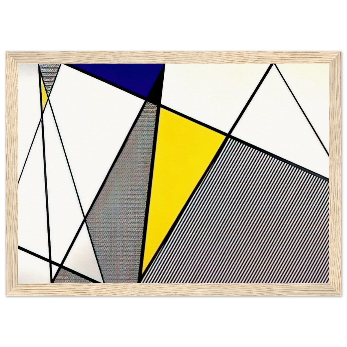 PERFECT PAINTING 1 1985 Framed Poster | Roy Lichtenstein Framed Prints Wall Art | Roy Lichtenstein Shop