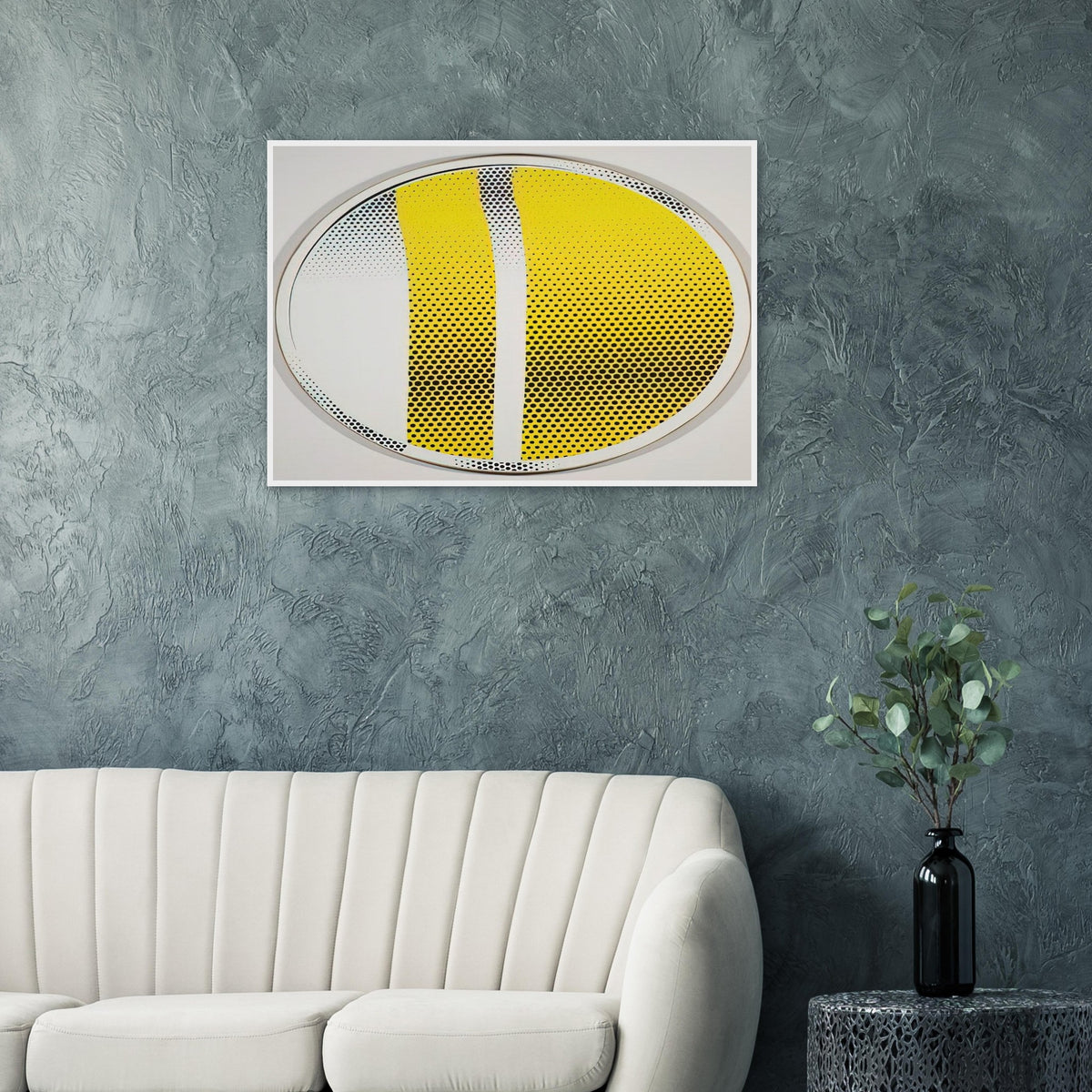 MIRROR 4 1970 3 Framed Poster | Roy Lichtenstein Framed Prints Wall Art | Roy Lichtenstein Shop