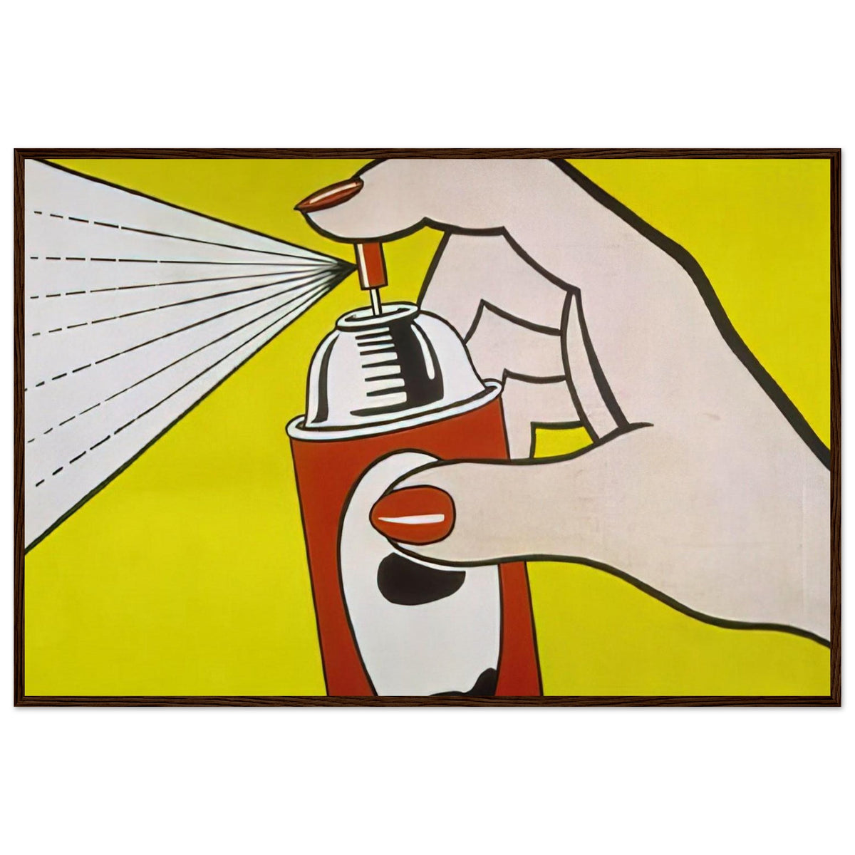 SPRAY 1962 Framed Poster | Roy Lichtenstein Framed Prints Wall Art | Roy Lichtenstein Shop