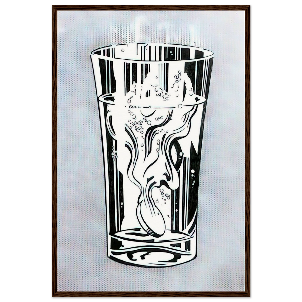 ALKA SELTZER 1966 Framed Poster | Roy Lichtenstein Framed Prints Wall Art | Roy Lichtenstein Shop