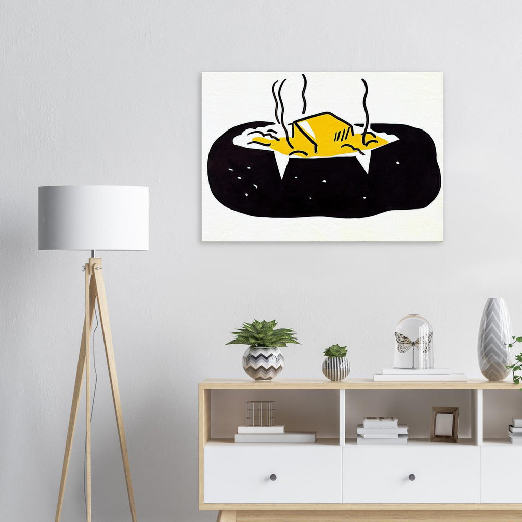 BAKED POTATO 1962 1 Canvas | Roy Lichtenstein Canvas | Roy Lichtenstein Shop