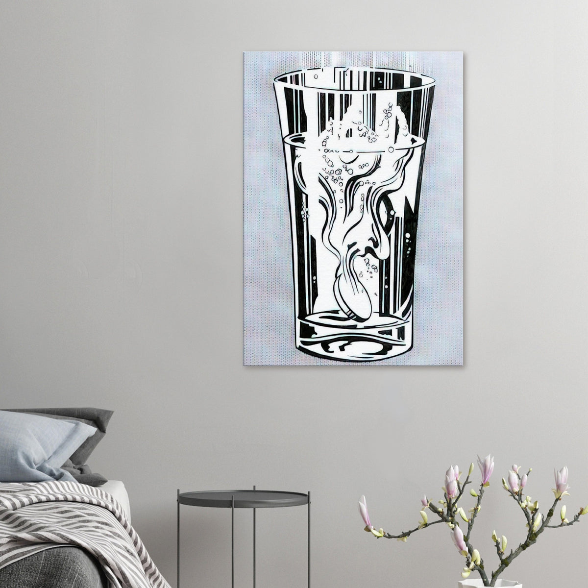 ALKA SELTZER 1966 Canvas | Roy Lichtenstein Canvas | Roy Lichtenstein Shop