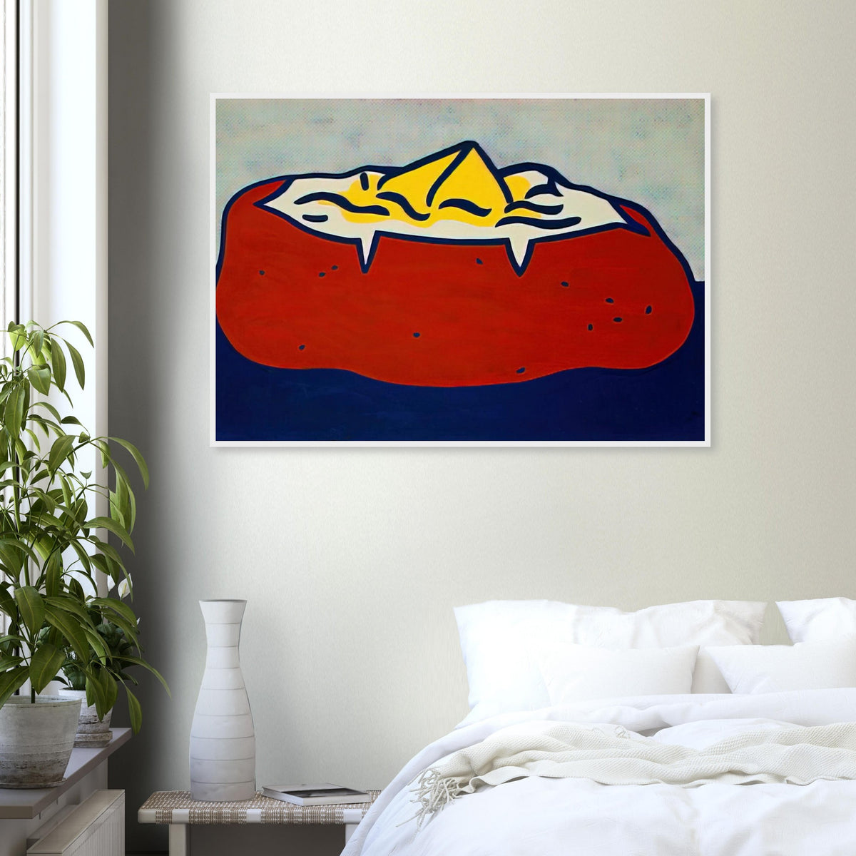 BAKED POTATO 1962 Framed Poster | Roy Lichtenstein Framed Prints Wall Art | Roy Lichtenstein Shop
