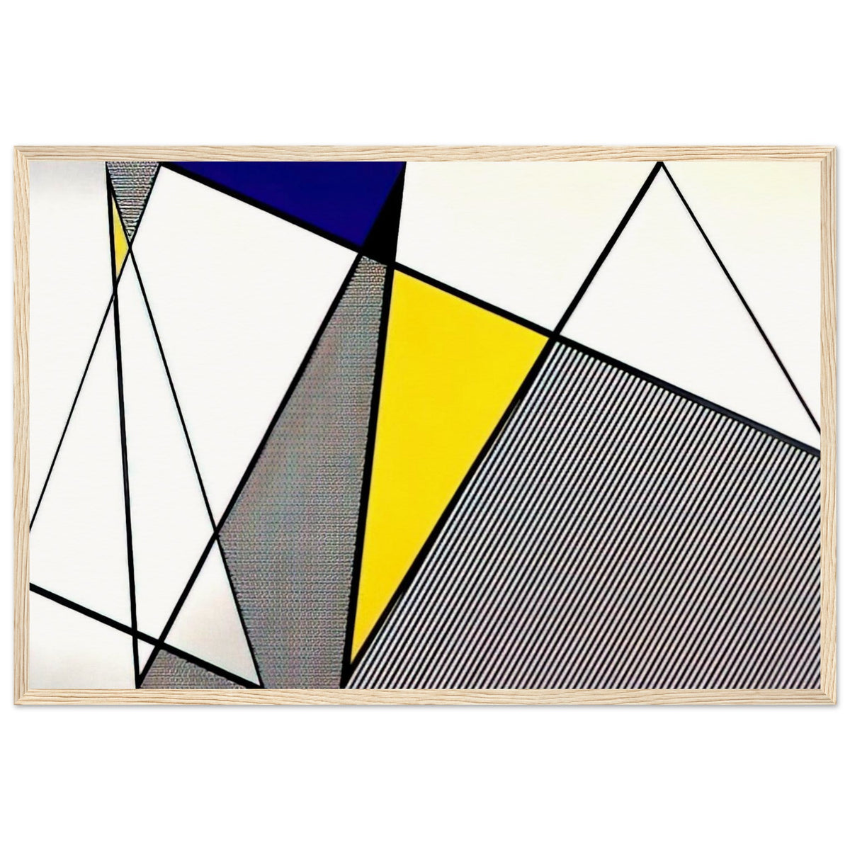 PERFECT PAINTING 1 1985 Framed Poster | Roy Lichtenstein Framed Prints Wall Art | Roy Lichtenstein Shop