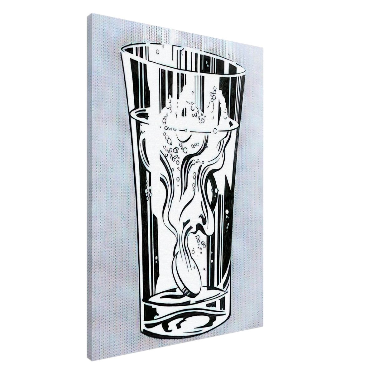 ALKA SELTZER 1966 Canvas | Roy Lichtenstein Canvas | Roy Lichtenstein Shop