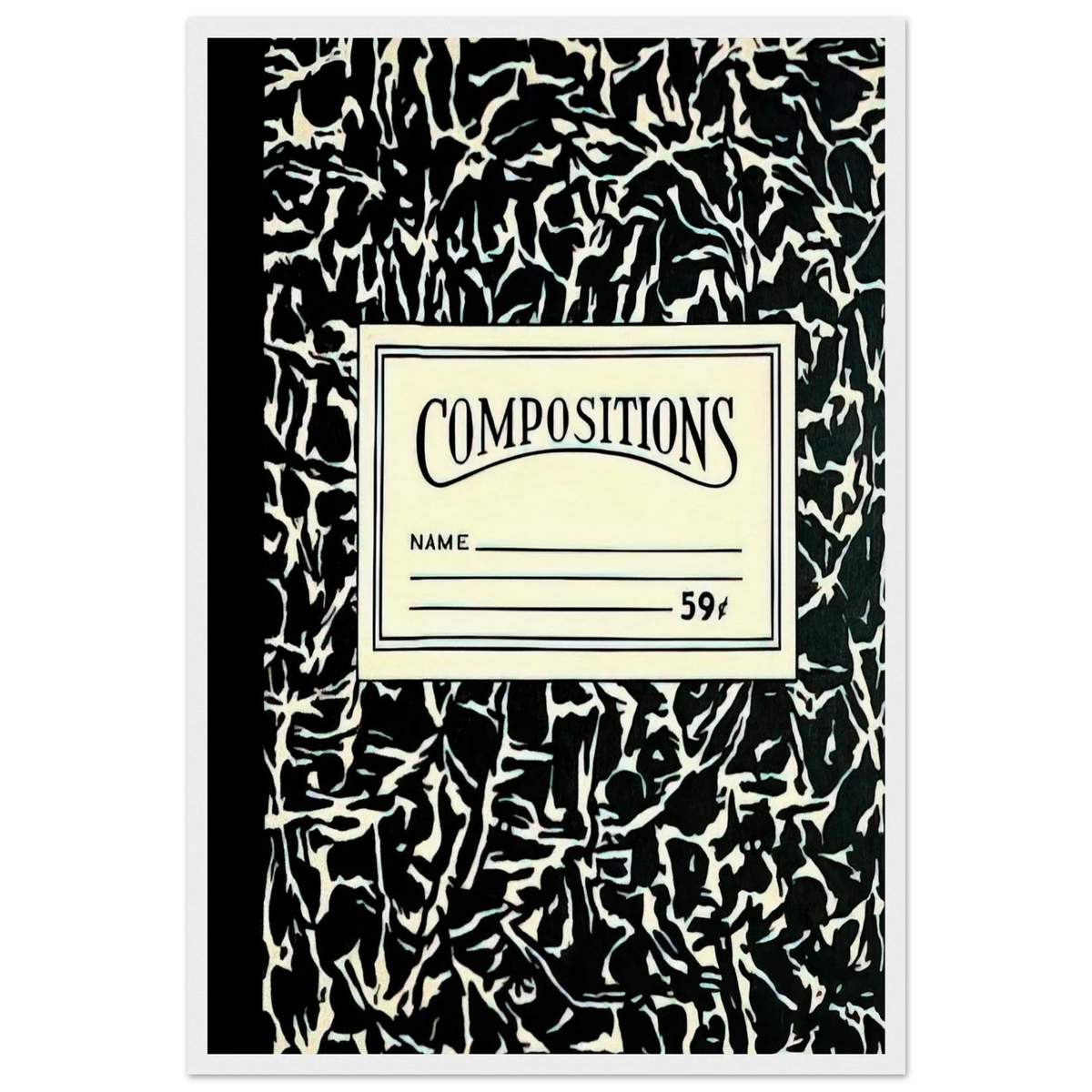 COMPOSITIONS II 1964 Framed Poster | Roy Lichtenstein Framed Prints Wall Art | Roy Lichtenstein Shop