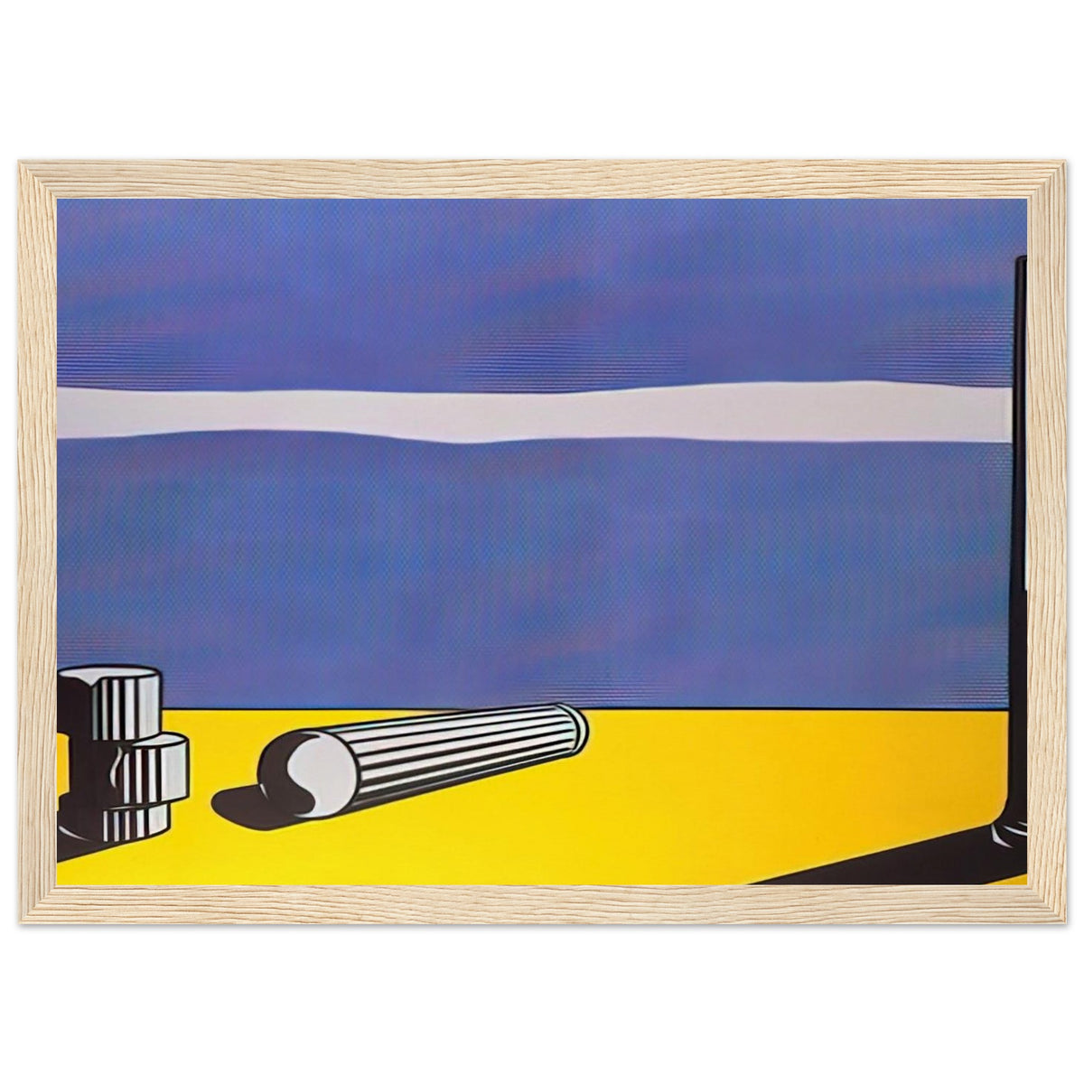 RUINS 1965 Framed Poster | Roy Lichtenstein Framed Prints Wall Art | Roy Lichtenstein Shop