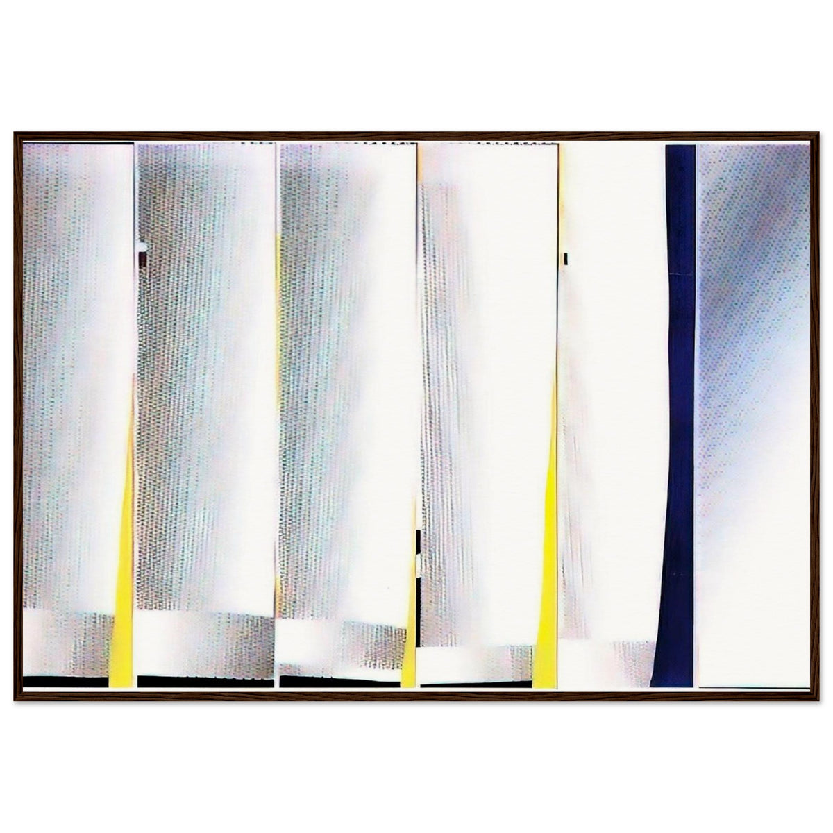 MIRROR SIX PANELS 3 1971 Framed Poster | Roy Lichtenstein Framed Prints Wall Art | Roy Lichtenstein Shop