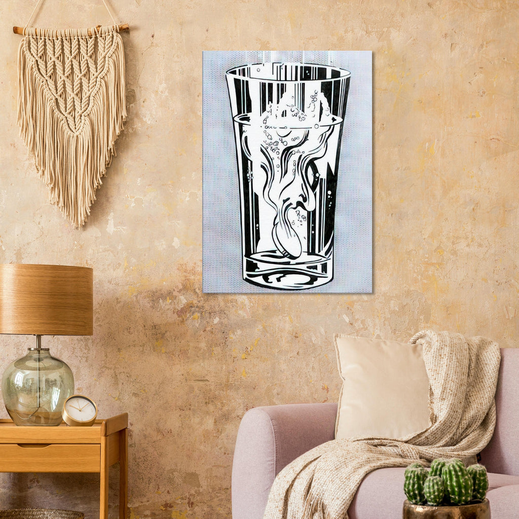 ALKA SELTZER 1966 Canvas | Roy Lichtenstein Canvas | Roy Lichtenstein Shop