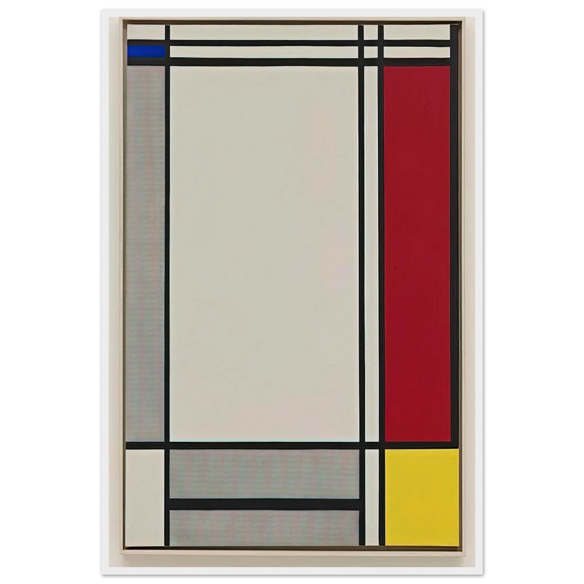 NON OBJECTIVE I 1964 Framed Poster | Roy Lichtenstein Framed Prints Wall Art | Roy Lichtenstein Shop