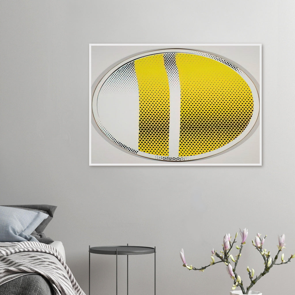 MIRROR 4 1970 3 Framed Poster | Roy Lichtenstein Framed Prints Wall Art | Roy Lichtenstein Shop
