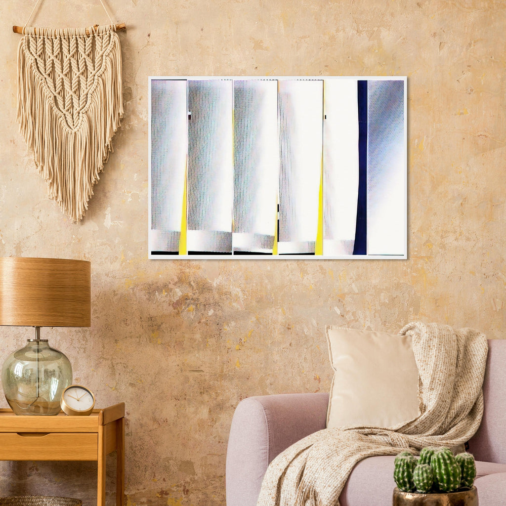 MIRROR SIX PANELS 3 1971 Framed Poster | Roy Lichtenstein Framed Prints Wall Art | Roy Lichtenstein Shop