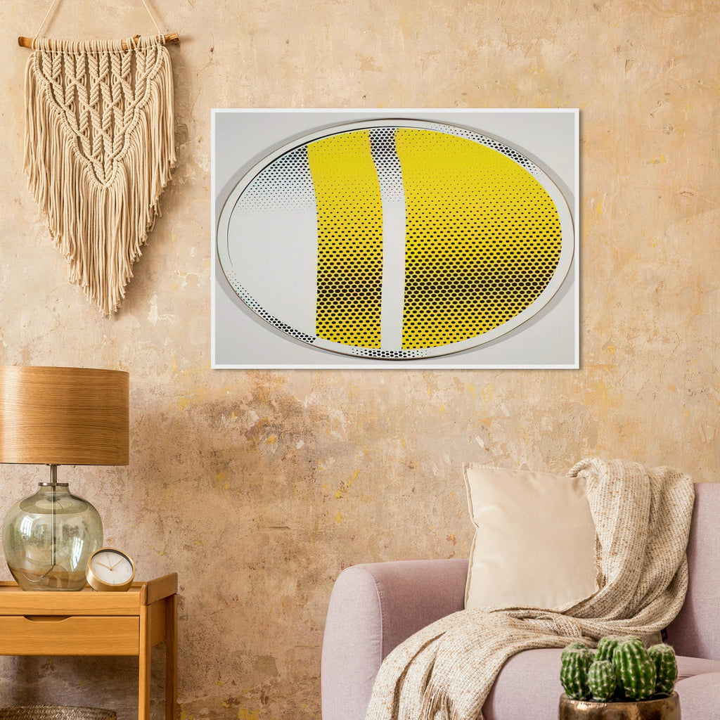 MIRROR 4 1970 3 Framed Poster | Roy Lichtenstein Framed Prints Wall Art | Roy Lichtenstein Shop