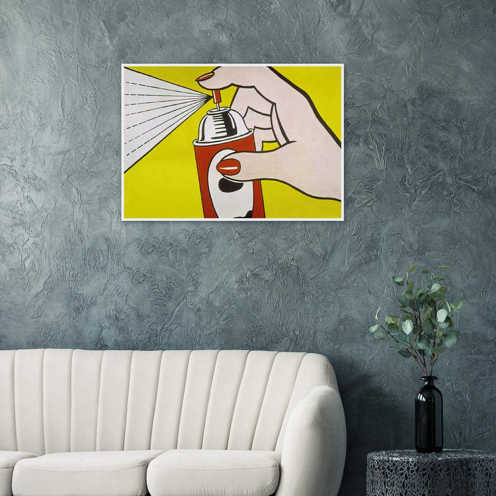 SPRAY 1962 Framed Poster | Roy Lichtenstein Framed Prints Wall Art | Roy Lichtenstein Shop