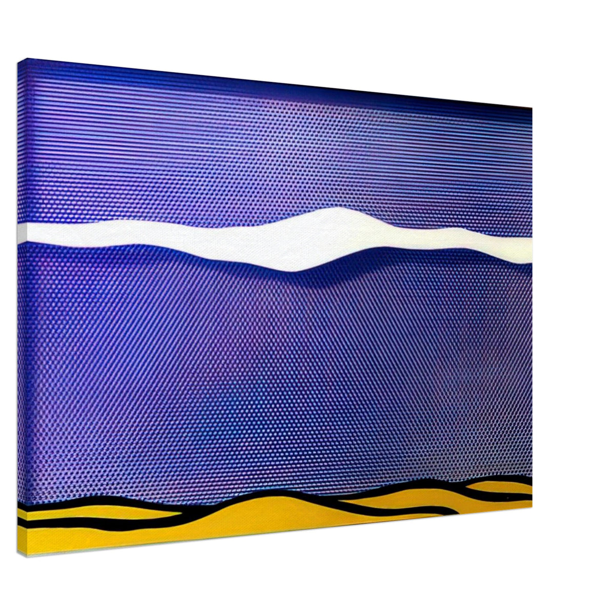 ARCTIC LANDSCAPE 1964 Canvas | Roy Lichtenstein Canvas | Roy Lichtenstein Shop
