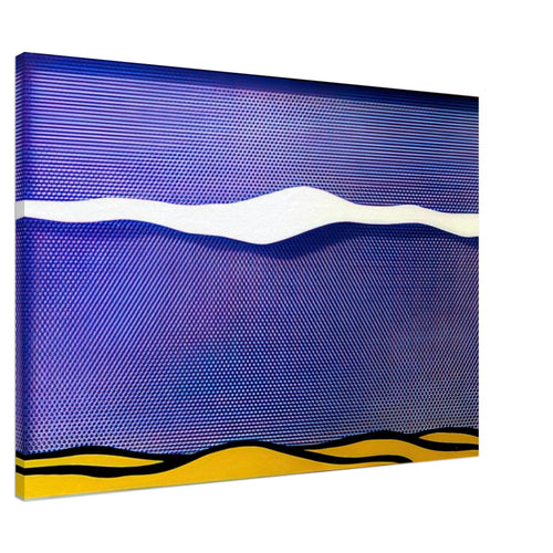 ARCTIC LANDSCAPE 1964 Canvas | Roy Lichtenstein Canvas | Roy Lichtenstein Shop